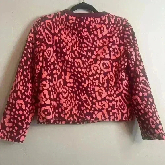 GAP Jacket Women’s Leopard Jacket, Sassy Pink - Picture 2 of 10